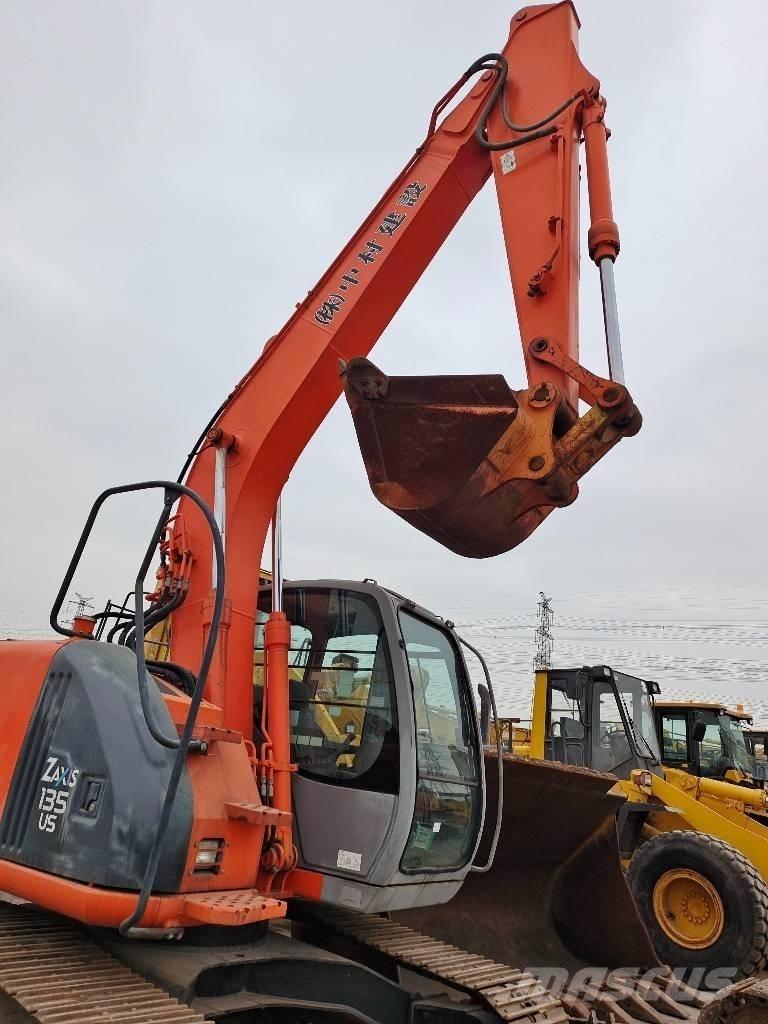 Hitachi ZX 135 US Beltegraver