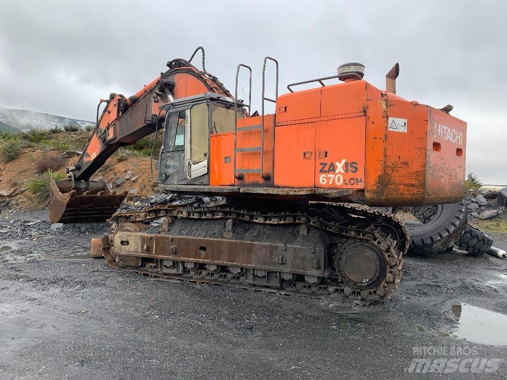 Hitachi 670 LCH-3 Beltegraver