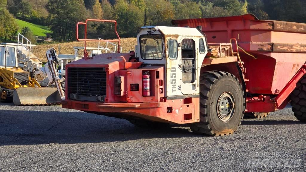 Sandvik TH550 Gruvedumpere