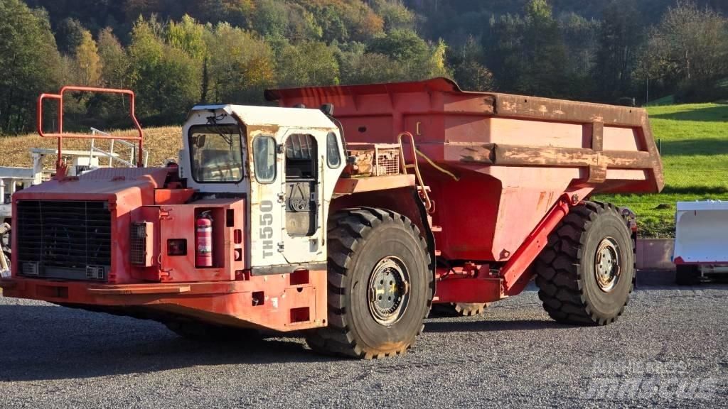 Sandvik TH550 Gruvedumpere