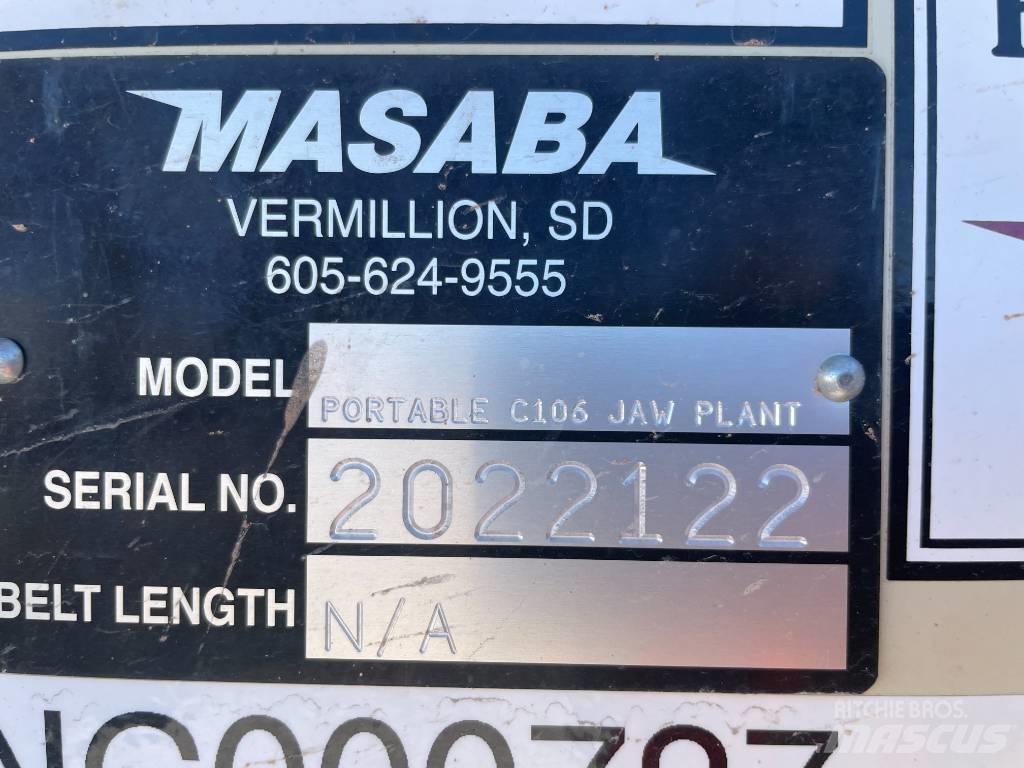 Metso C 106 Produksjonsanlegg til grustak m.m.