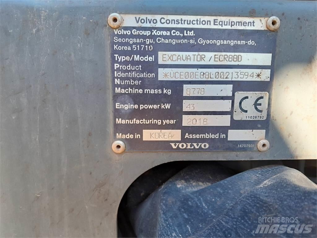 Volvo ECR88 Minigravere <7t