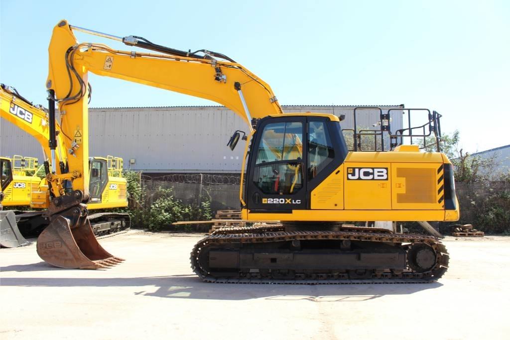 JCB 220X LC Beltegraver