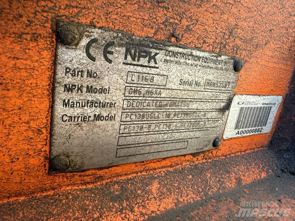 NPK GH 6 Hydrauliske hammere