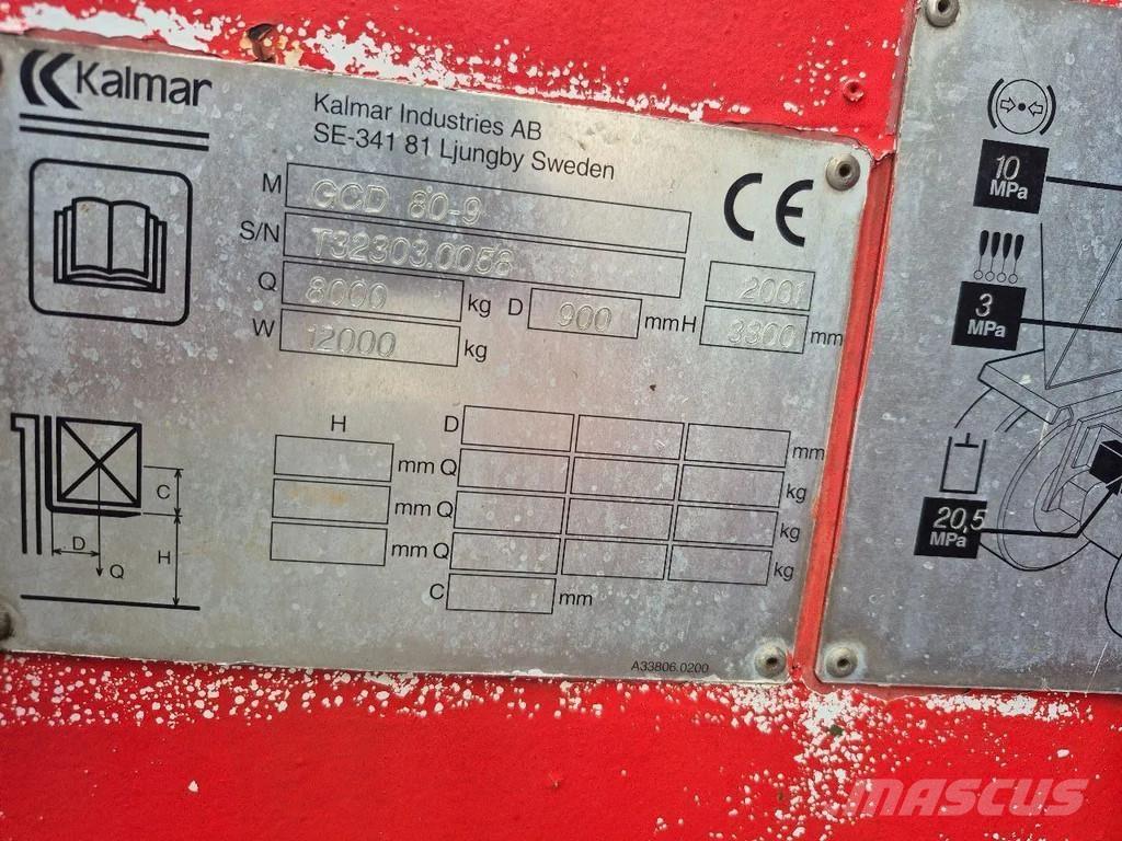 Kalmar Gcd 80-9 Propan trucker