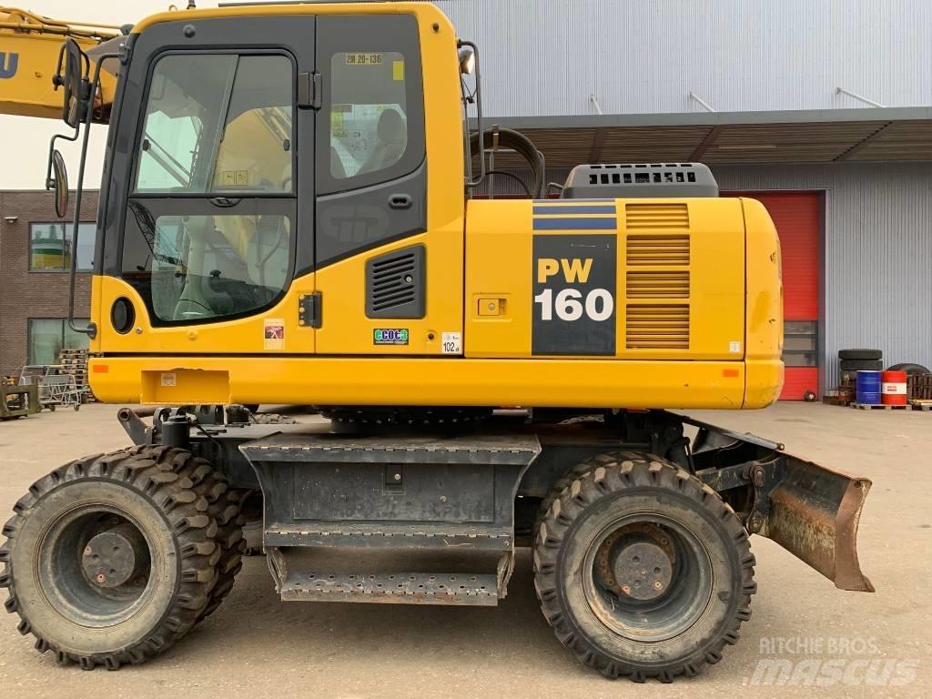 Komatsu PW 160 Hjulgravere