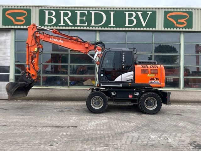 Hitachi ZX 140 W-6 Hjulgravere