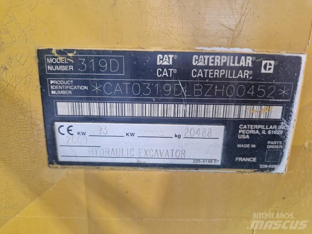 CAT 319D Beltegraver