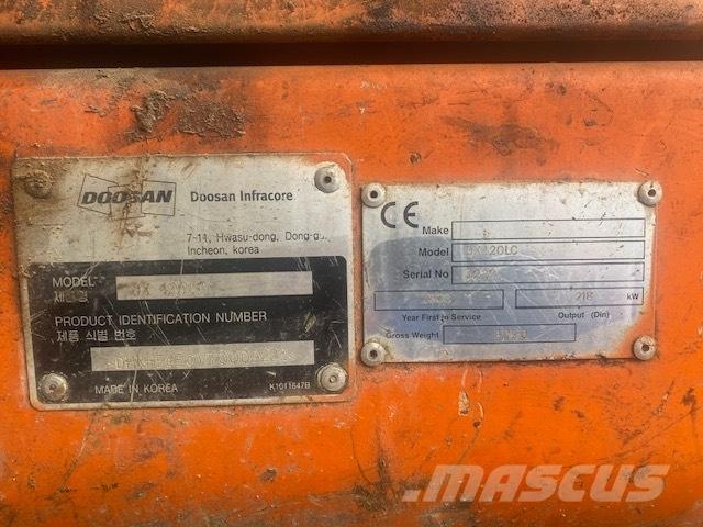 Doosan DX 420 LC Beltegraver