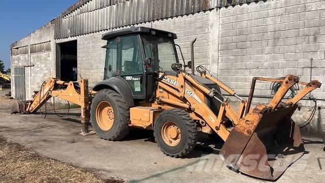 CASE 580 SR Traktorgravere