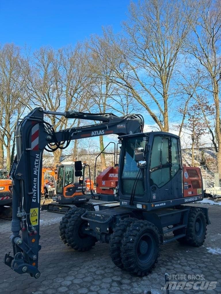 Atlas 140W-BLUE Hjulgravere