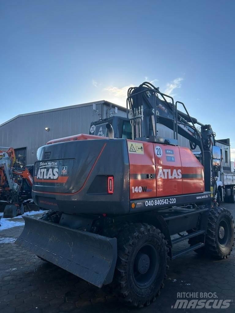 Atlas 140W-BLUE Hjulgravere
