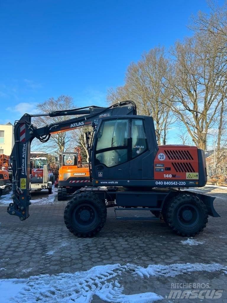 Atlas 140W-BLUE Hjulgravere