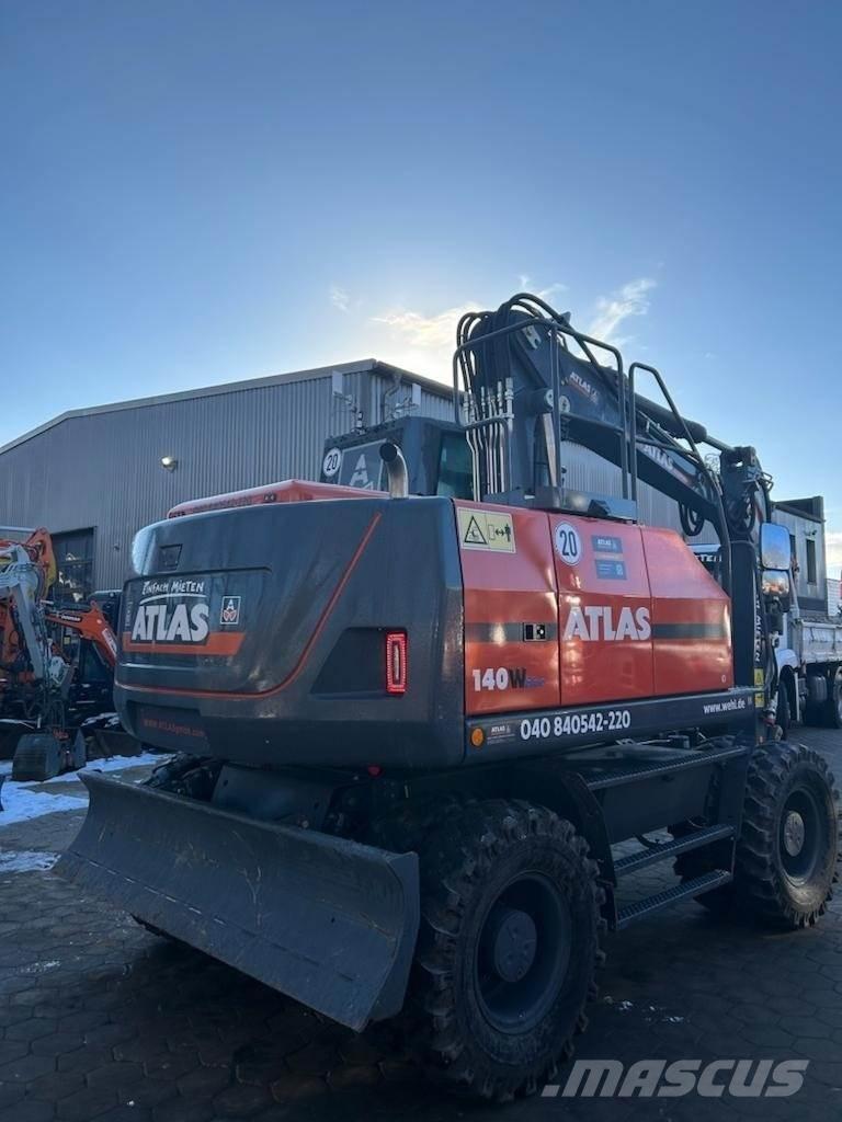 Atlas 140W-BLUE Hjulgravere