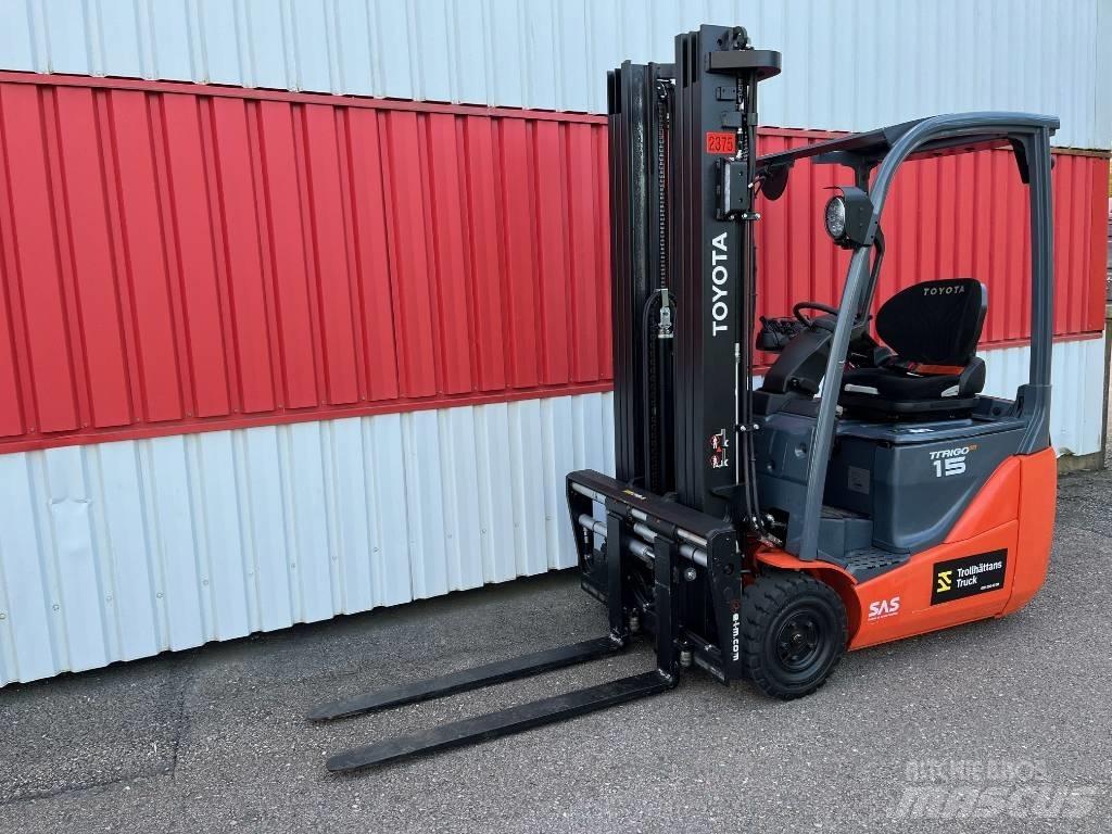 Toyota 8 FB E 15 Elektriske trucker