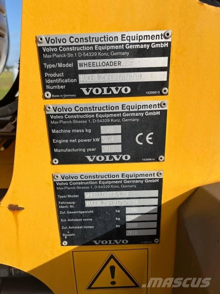 Volvo L 25 F Hjullastere