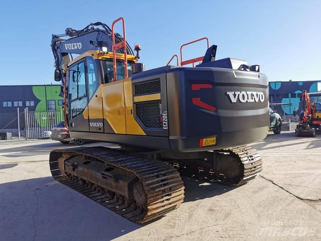 Volvo EC220EL Beltegraver