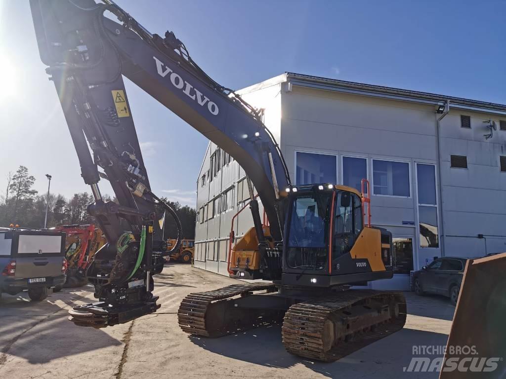 Volvo EC220EL Beltegraver