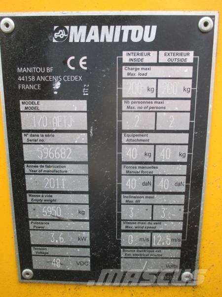 Manitou 170AETJ Leddede bomlifter