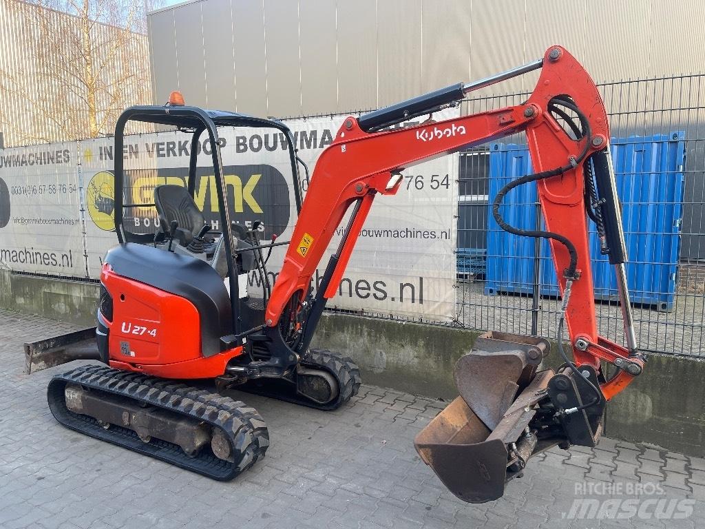 Kubota U 27-4 Minigravere <7t