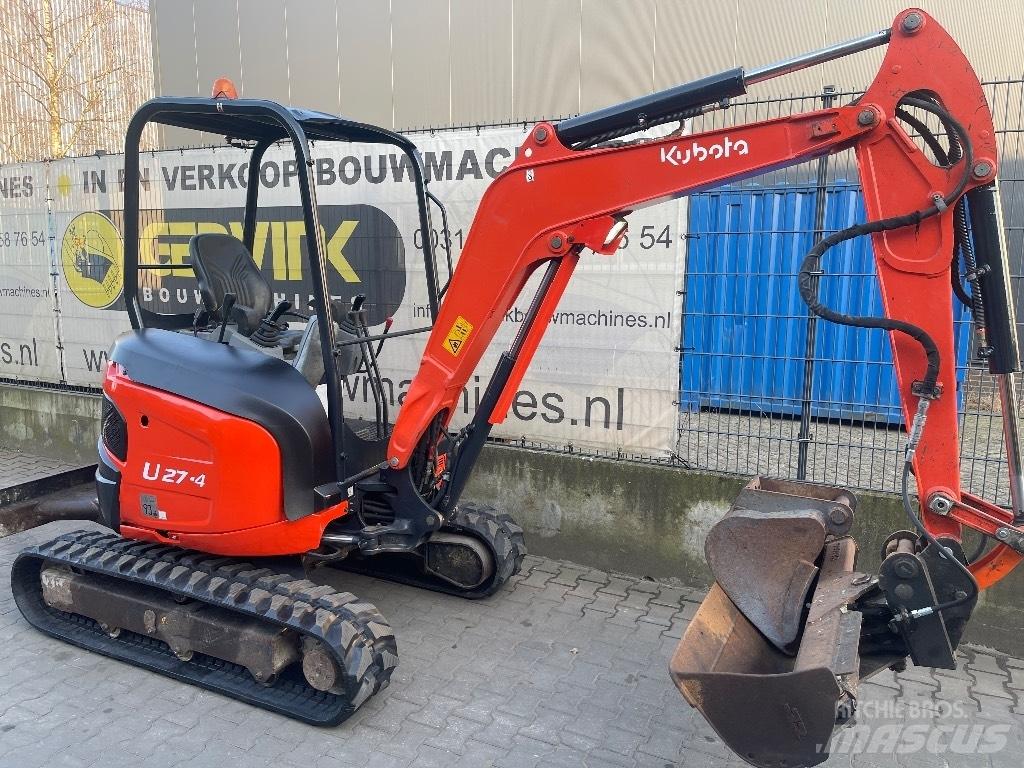 Kubota U 27-4 Minigravere <7t