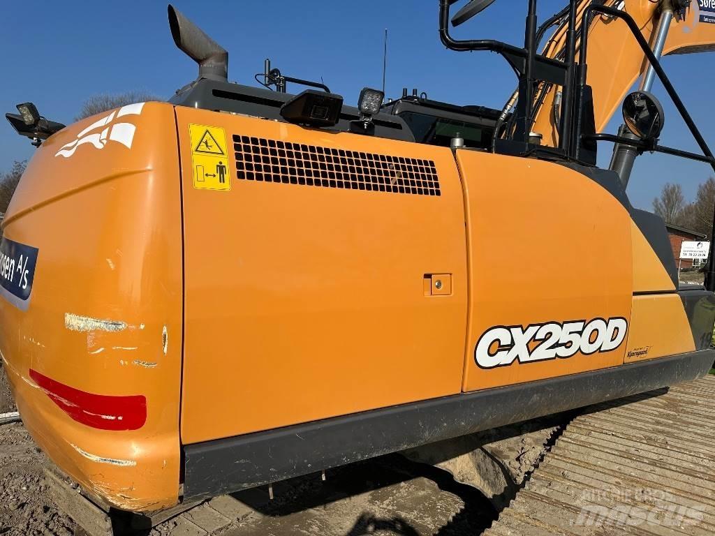 CASE CX 250 D Beltegraver