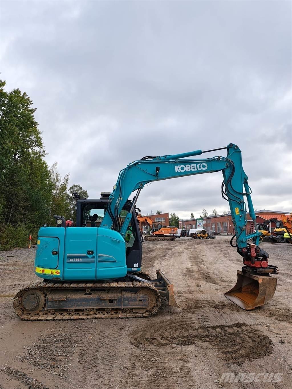 Kobelco SK75SR-3E Minigravere <7t