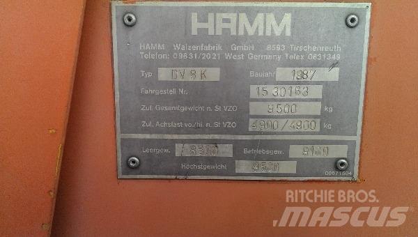 Hamm DV8K Tandem Valser
