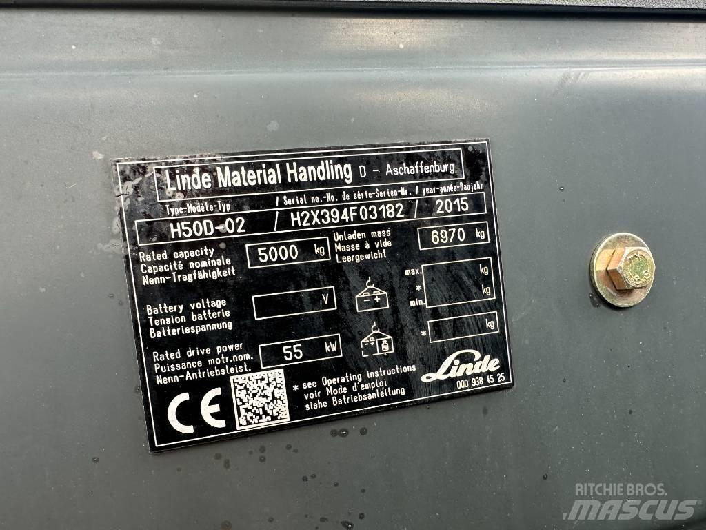 Linde H 50 D Diesel Trucker