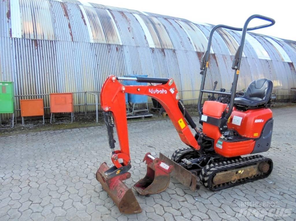 Kubota K 008-3 Minigravere <7t