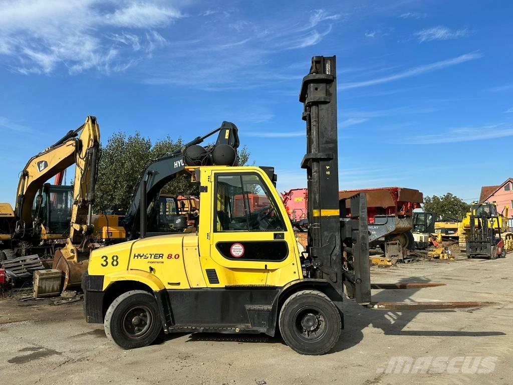 Hyster H 8.0FT9 Propan trucker