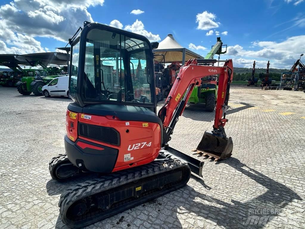 Kubota u27 hi Minigravere <7t