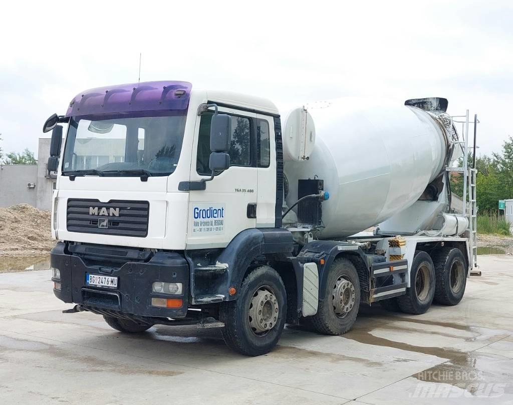 MAN TGA 35.400 Betongbiler