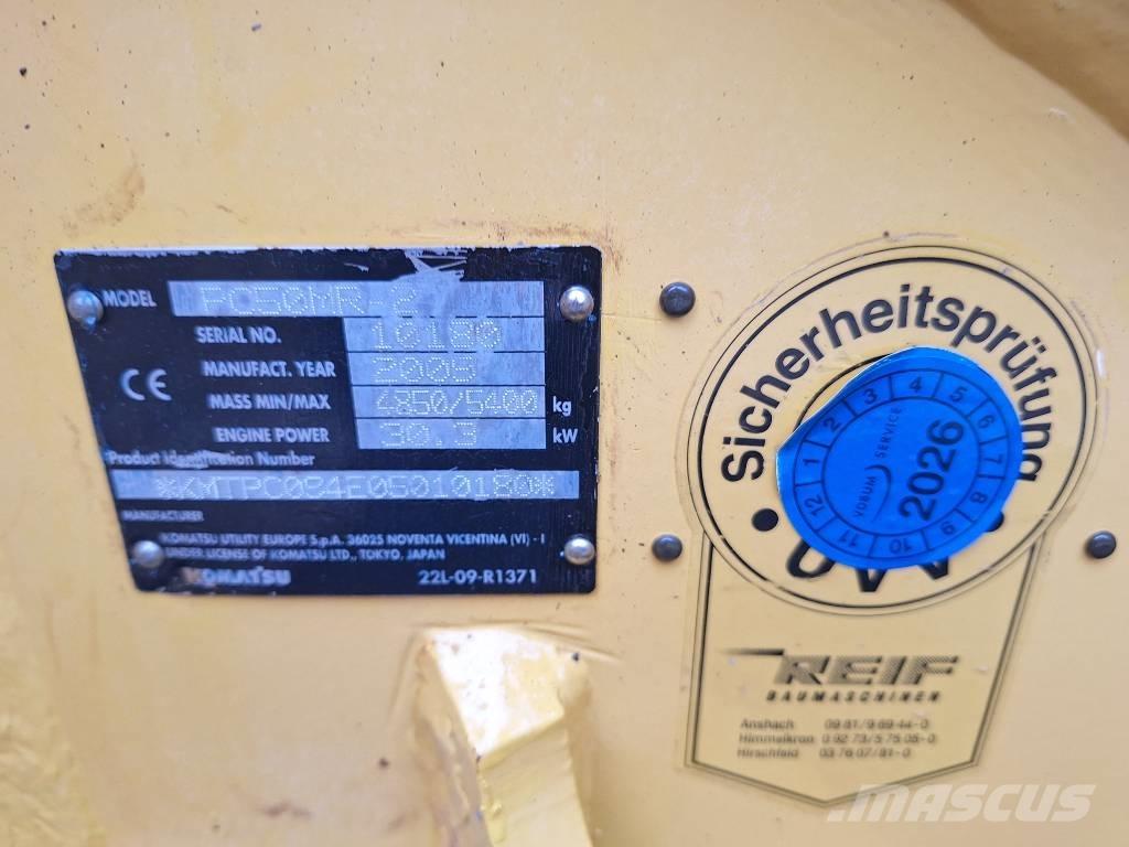 Komatsu PC 55 MR-2 Minigravere <7t