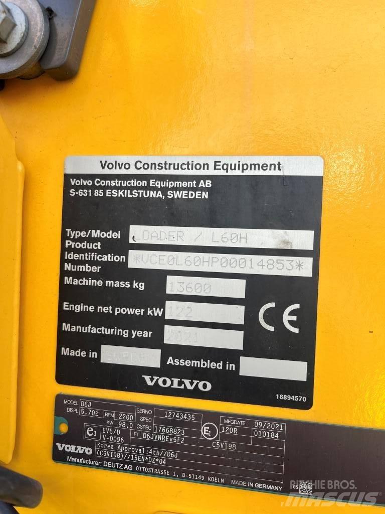 Volvo L60H Hjullastere