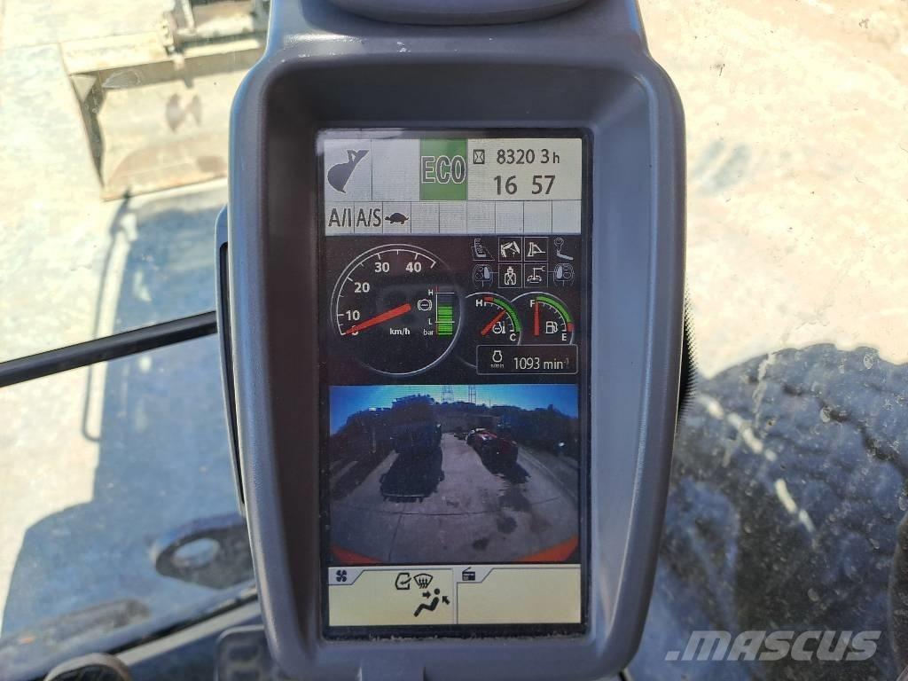Hitachi ZX 170 W-5 B Hjulgravere