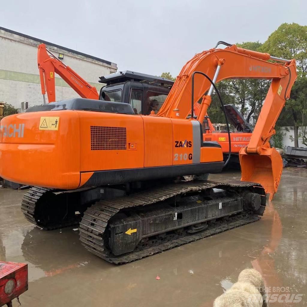 Hitachi ZX 210 Beltegraver