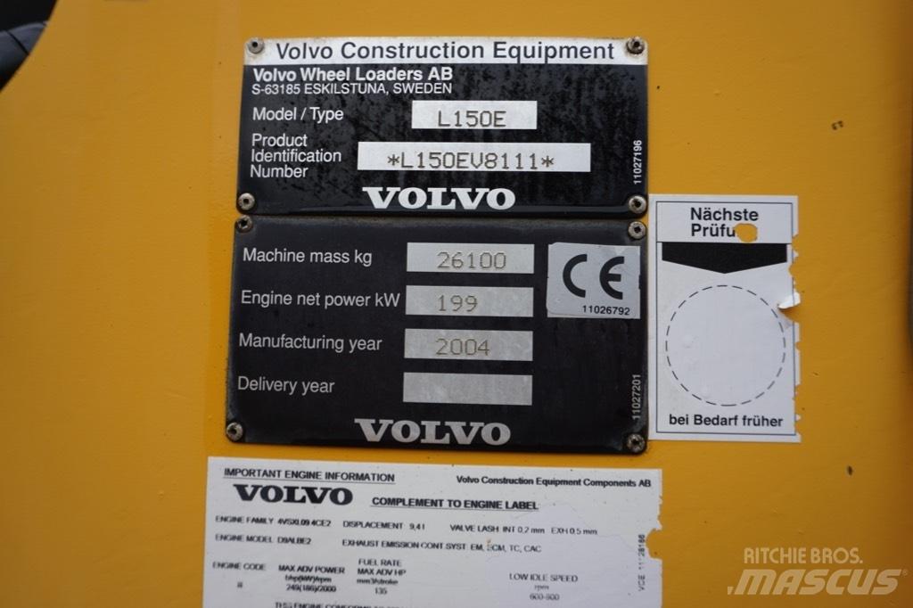 Volvo L 150 E Hjullastere