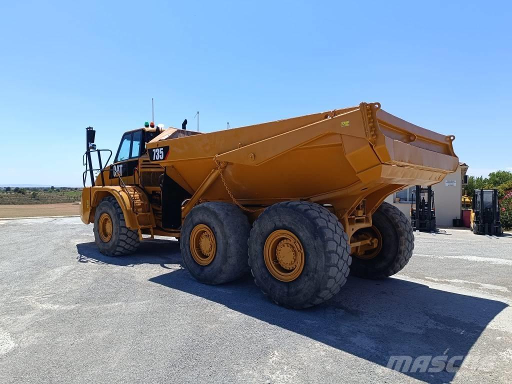 CAT 735 Rammestyrte Dumpere
