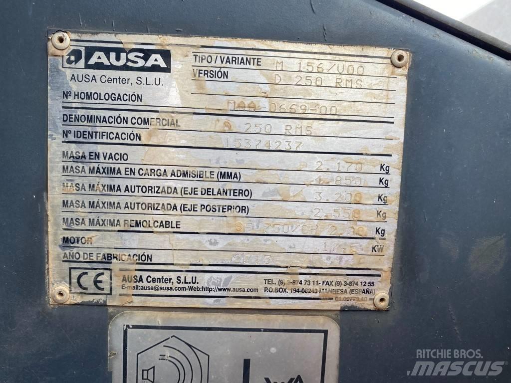 Ausa D 250 RM S Mini dumpere