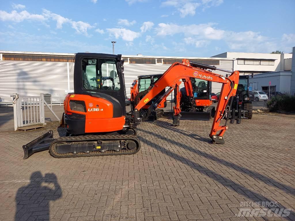Kubota U36-4GL Minigravere <7t
