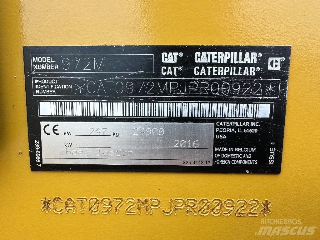 CAT 972 M Hjullastere