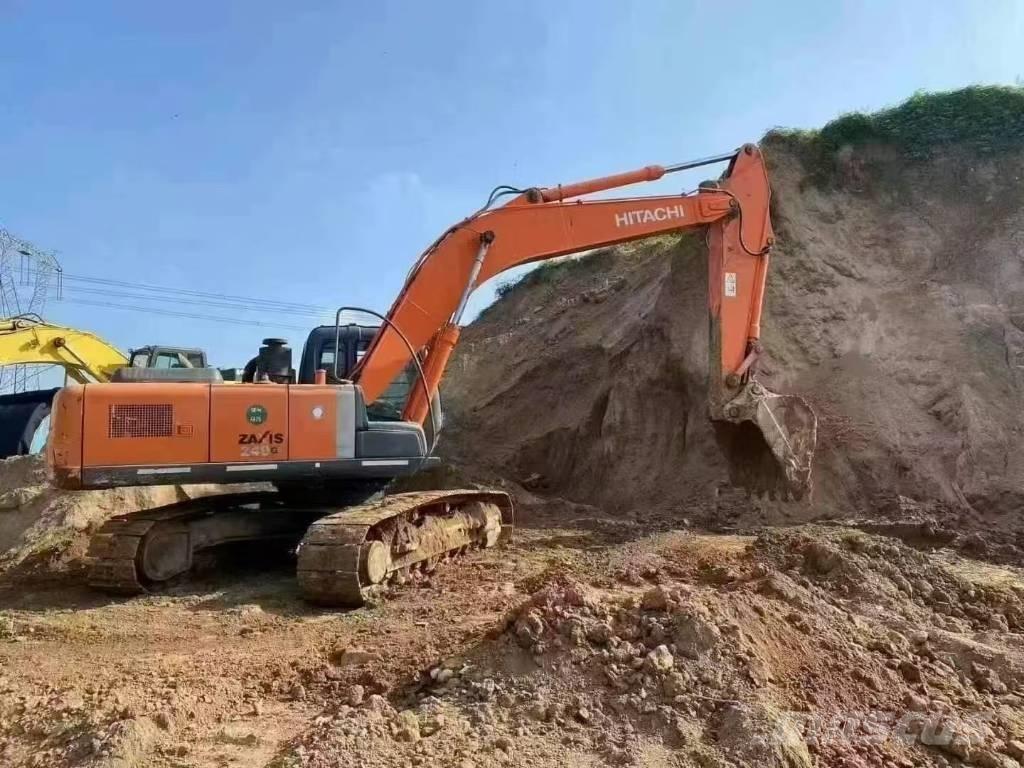 Hitachi ZX240 Beltegraver