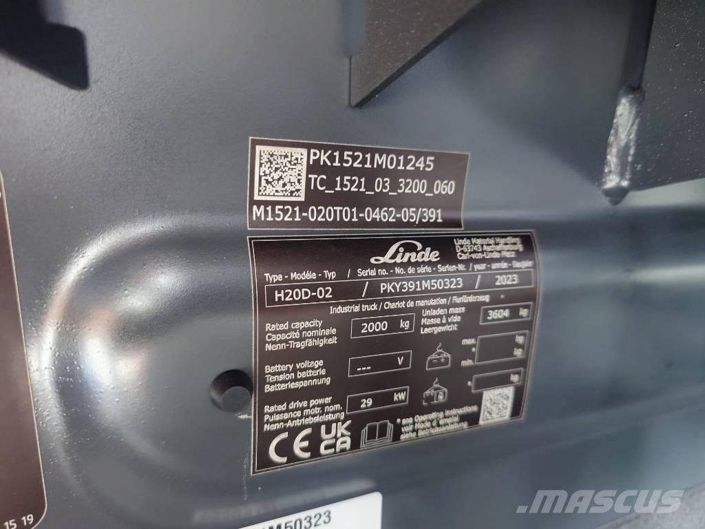 Linde H 20 D Diesel Trucker