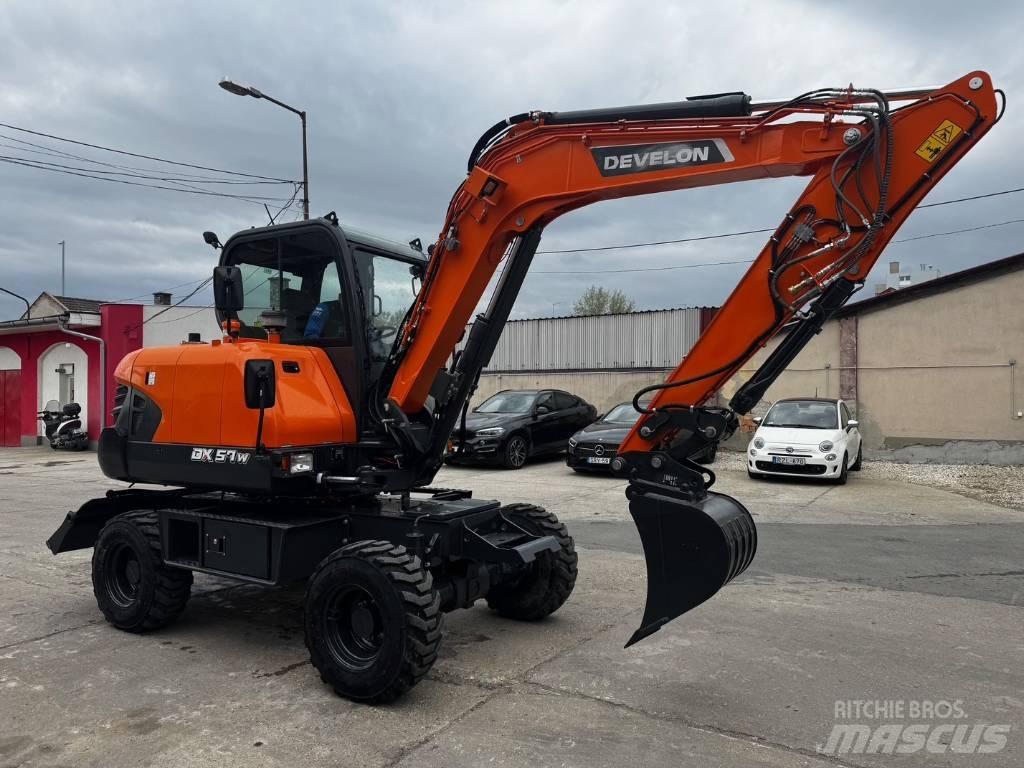Develon DX 57 W-7 Hjulgravere