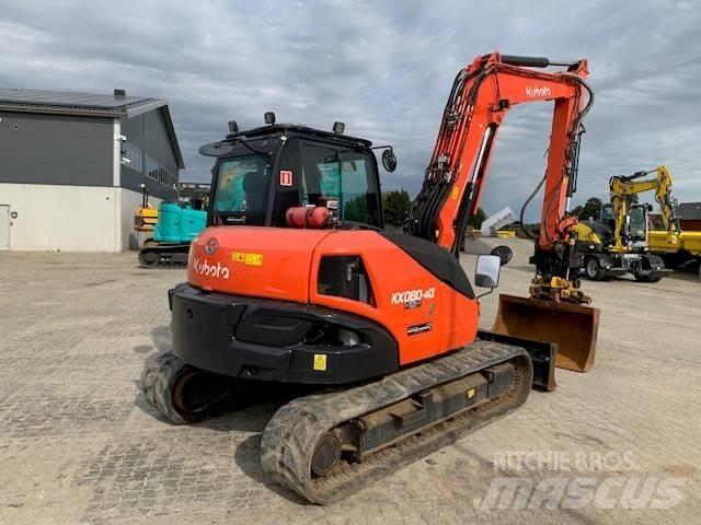 Kubota KX 080-4 Midigravere 7 - 12t