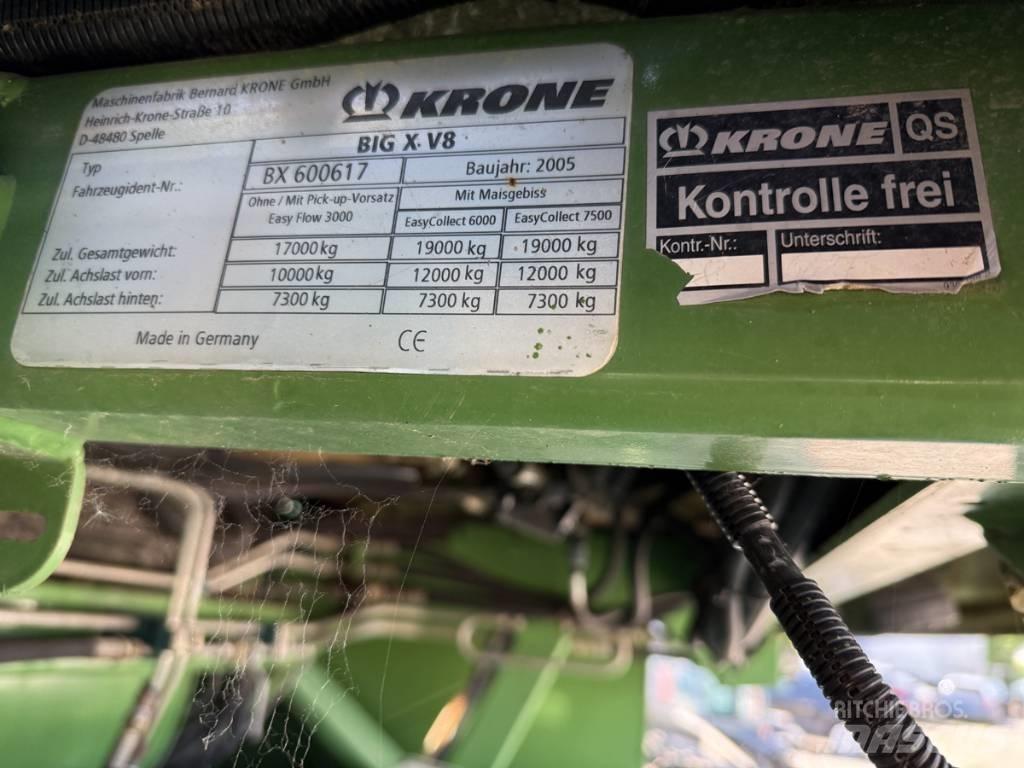 Krone Big X V8 Selvdrevne fôrhøstere