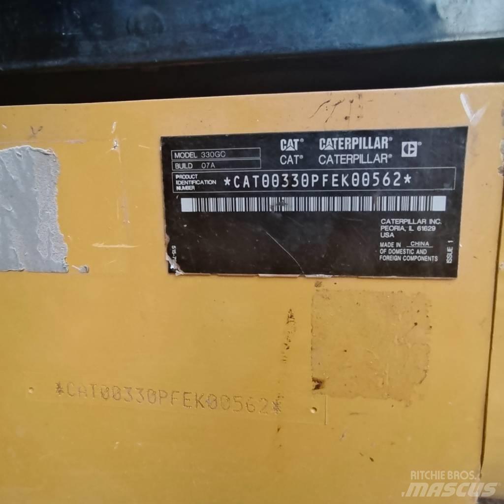 CAT 330GC Beltegraver