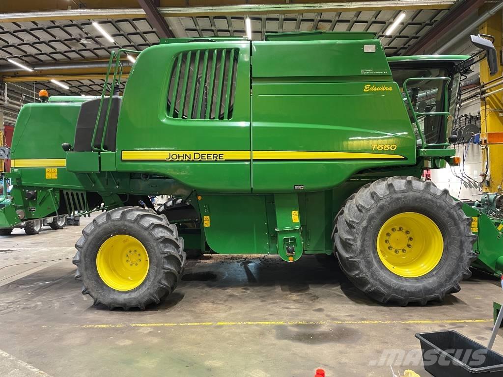 John Deere T 660 Skurtreskere