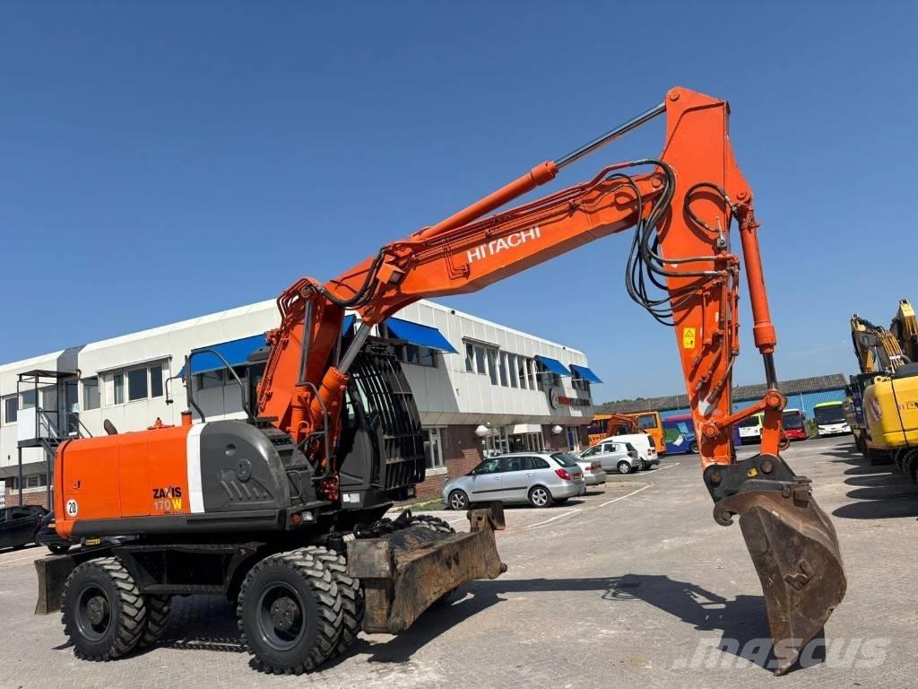 Hitachi ZX 170 W-3 Hjulgravere